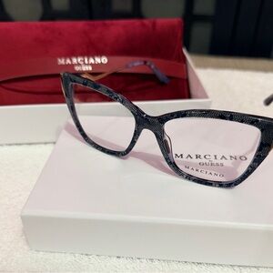 Marciano by Guess Textured Blue Eyeglasses